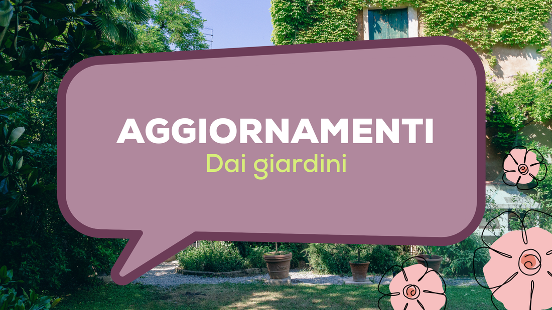 Aggiornamento giardini 2026